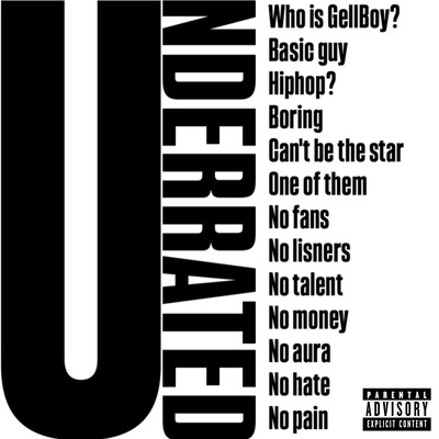 UNDERRATEDのジャケット写真