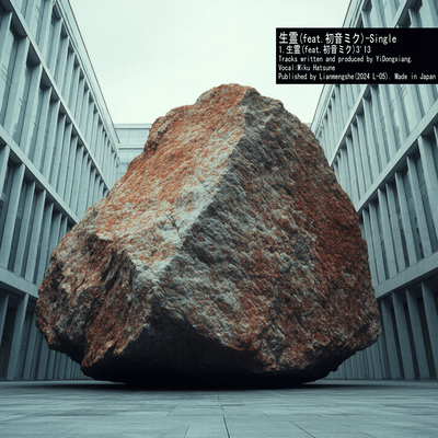 Living Ghost (feat. HATSUNE MIKU) Front Cover