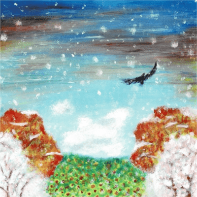 Seasons and Crows (feat. HATSUNE MIKU) Front Cover