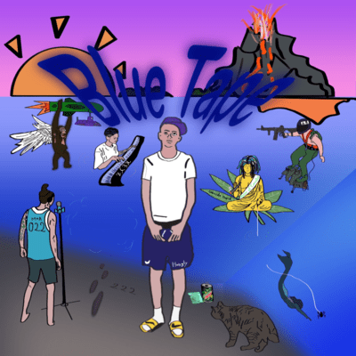 Blue Tape Front Cover