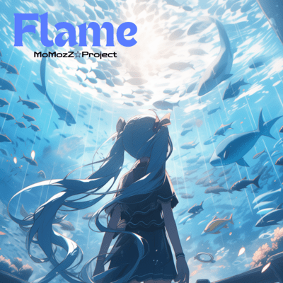 Flame (feat. HATSUNE MIKU) Front Cover