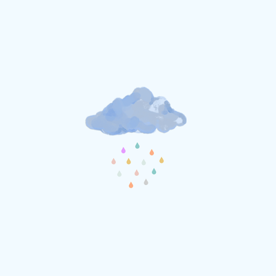 Rainy Rain Front Cover