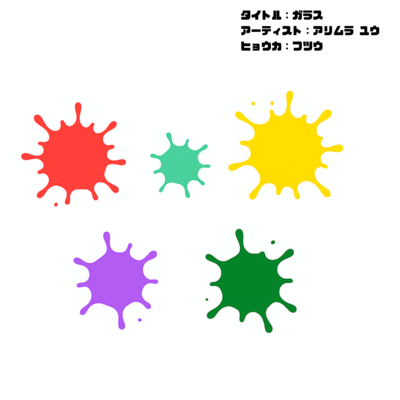 ガラスのジャケット写真