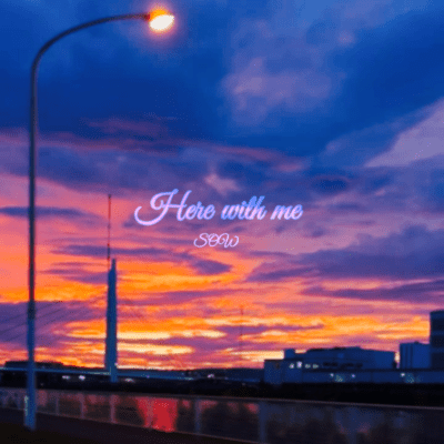 Here with me Front Cover