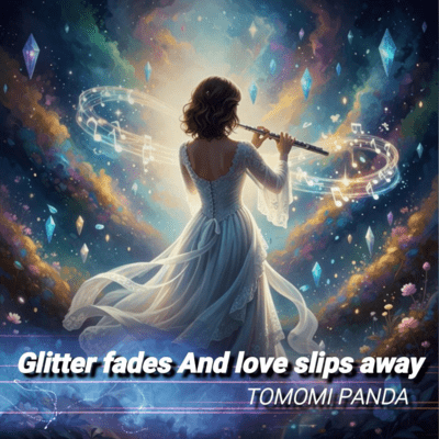 Glitter fades And love slips away Front Cover