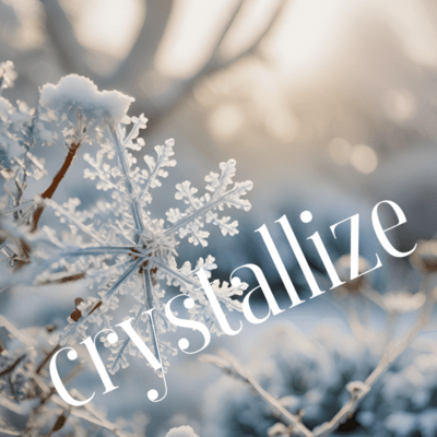 crystallizeのジャケット写真