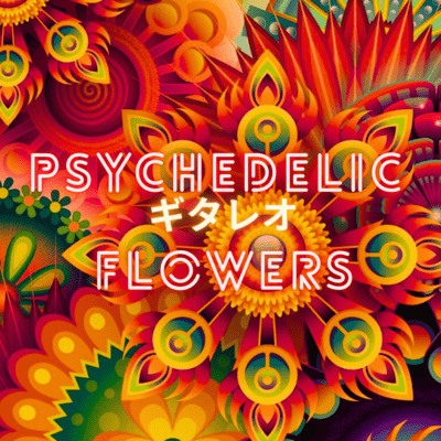 Psychedelic Flowers Front Cover