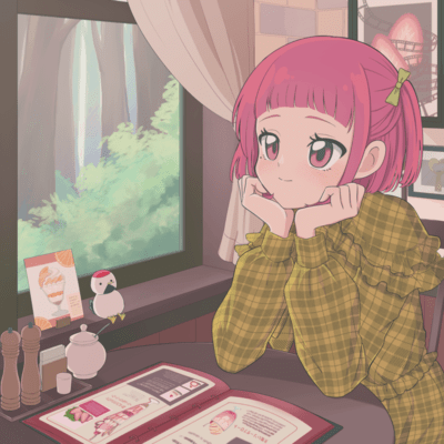 Retro Strawberry Front Cover