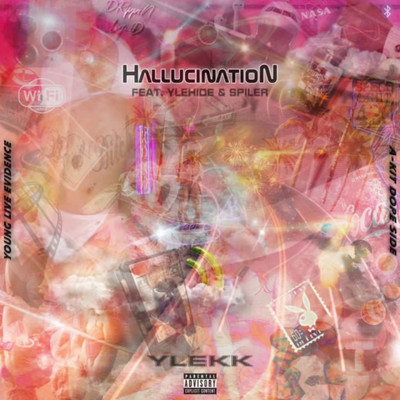 HALLUCINATION (feat. YLE HIDE & SPILER) Front Cover