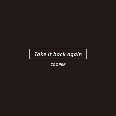 Take it back again Front Cover