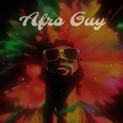 Afro Guy Front Cover