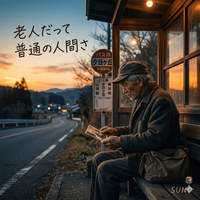 老人だって普通の人間さのジャケット写真