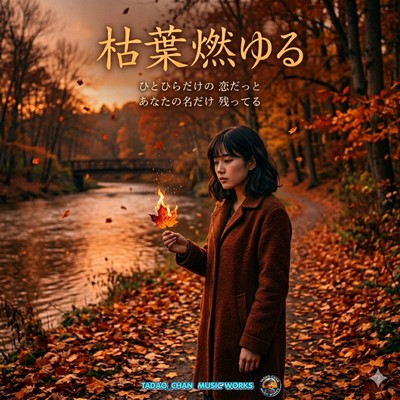 Burning leaves Front Cover