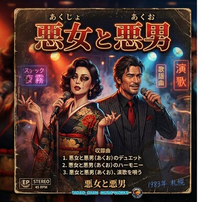悪女と悪男のジャケット写真