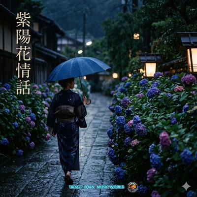紫陽花情話のジャケット写真