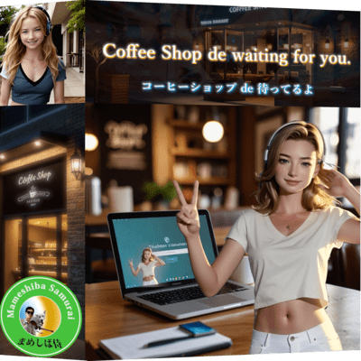 Coffee shop de waiting for you. Front Cover