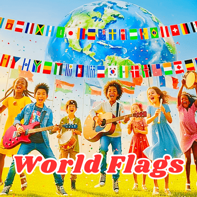 World Flags Front Cover