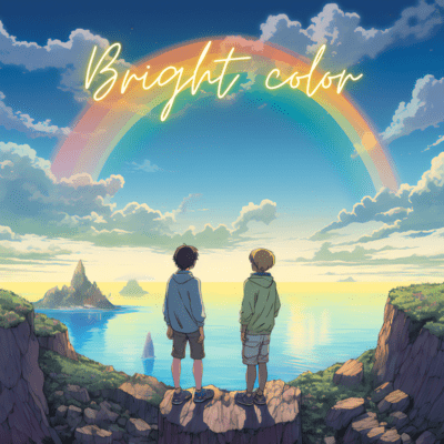 Bright color Front Cover