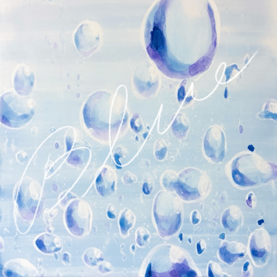 Blue (-acoustic ver.-) Front Cover