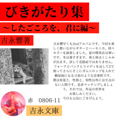 BIKIGATARISHU ~SHITAGOKOROWO, KIMINIHEN~ Front Cover