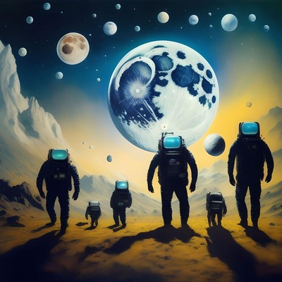 moon people (feat. 20FoX & SenRi) Front Cover