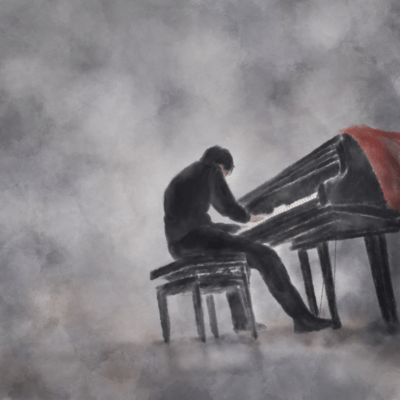 Piano solo ~Su melodía da color a la historia.~ Front Cover