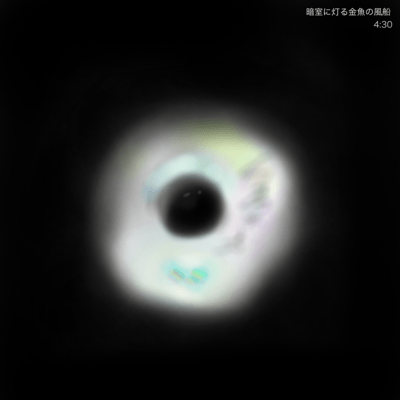 暗室に灯る金魚の風船のジャケット写真