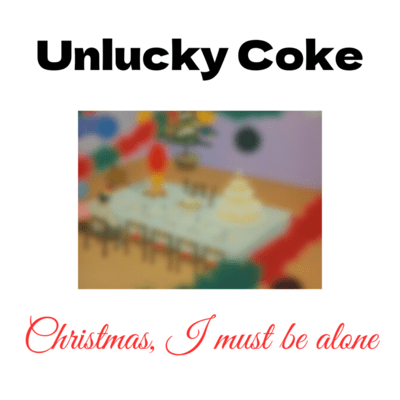 Christmas, I must be alone Front Cover