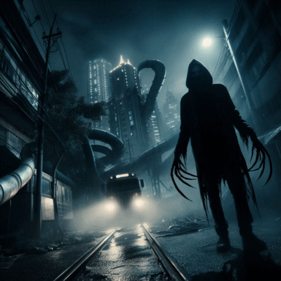 The Urban Legend of My Town Front Cover