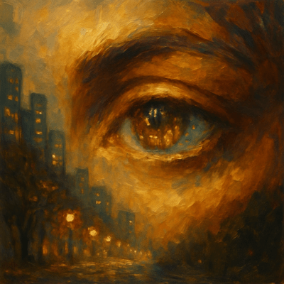 brown eyes Front Cover