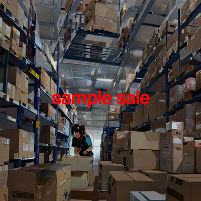 sample saleのジャケット写真