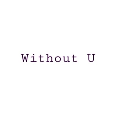 Without Uのジャケット写真