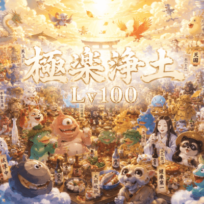 GOKURAKUJODO Lv.100 Front Cover