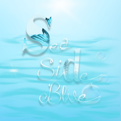 Sea Side blue Front Cover