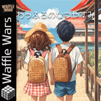 Waffle no natsuyasumi Front Cover