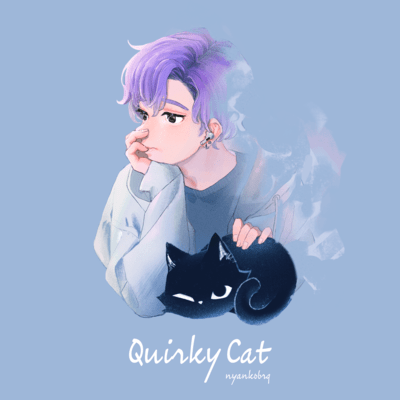 Quirky Cat Front Cover