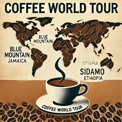 Coffee World Tour Front Cover