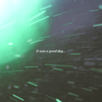 It was a good dayのジャケット写真