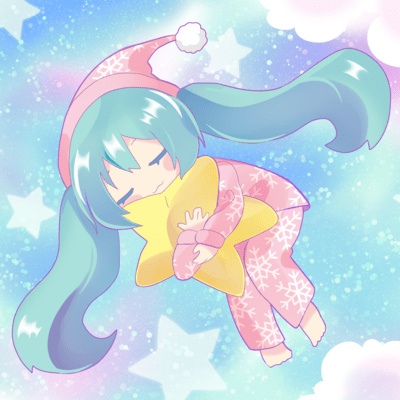 おやすみ (feat. 初音ミク)のジャケット写真