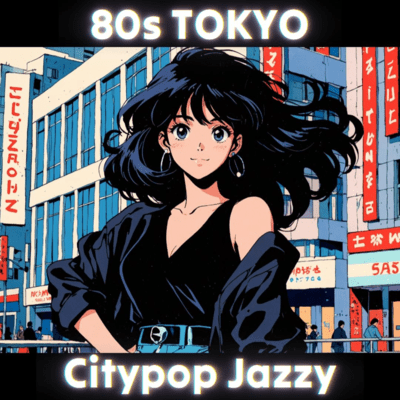 80s Tokyo Citypop Jazzy SAKURA NIGHT (Lofi citypop jazz) Front Cover