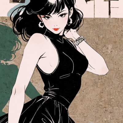 Rouge, Tears and Citypop (BGM) Front Cover