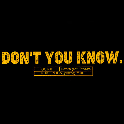 Don't you know... Front Cover