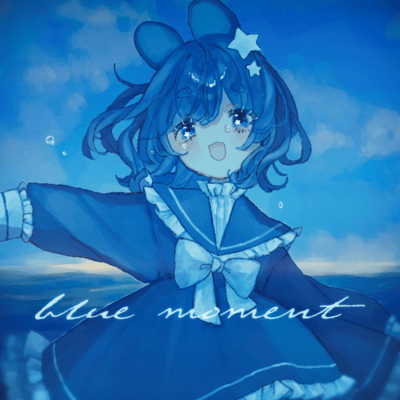 blue momentのジャケット写真