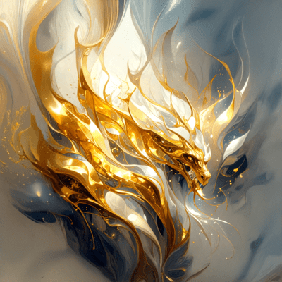 The Dragon's Flame Front Cover