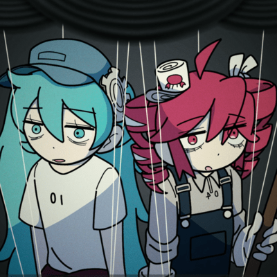 marionette (feat. KASANE TETO & HATSUNE MIKU) Front Cover