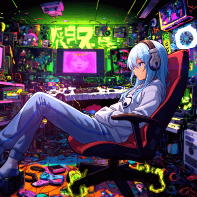 Yie Ar Kung-Fu 2047 (feat. HATSUNE MIKU) Front Cover