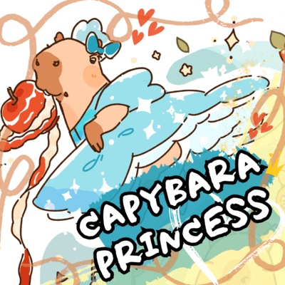 CAPYBARA PRINCESS (feat. Yumenokessho ROSE) Front Cover