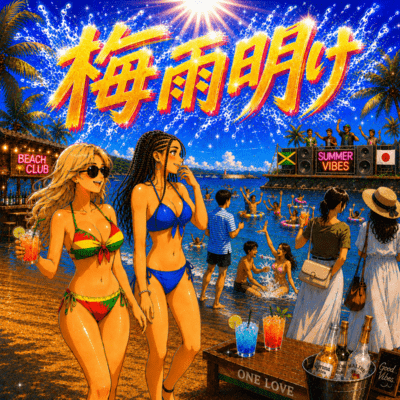 梅雨明けのジャケット写真