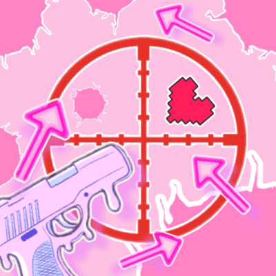 君のハートを撃ち抜くのさのジャケット写真