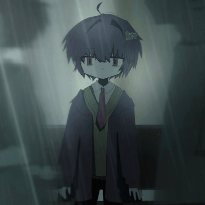 雨の雑踏でのジャケット写真